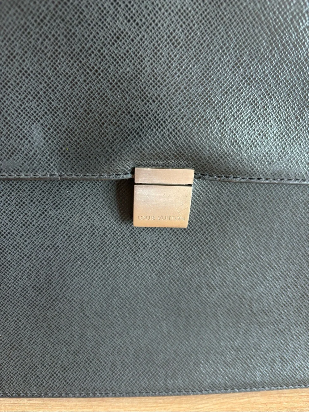 Authentic Louis Vuitton clutch leather